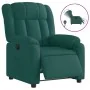 Sillón reclinable eléctrico tela verde oscuro de , Sillones - Ref: Foro24-3205298, Precio: 282,89 €, Descuento: %