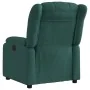 Sillón reclinable eléctrico tela verde oscuro de , Sillones - Ref: Foro24-3205298, Precio: 282,89 €, Descuento: %