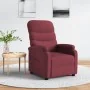 Sillón reclinable de tela rojo tinto de , Sillones - Ref: Foro24-344893, Precio: 173,76 €, Descuento: %