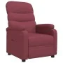 Sillón reclinable de tela rojo tinto de , Sillones - Ref: Foro24-344893, Precio: 173,76 €, Descuento: %