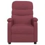 Sillón reclinable de tela rojo tinto de , Sillones - Ref: Foro24-344893, Precio: 173,76 €, Descuento: %
