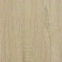 Zapatero de madera de ingeniería roble Sonoma 60x21x57 cm by , Shoe racks and shoe organizers - Ref: Foro24-839884, Price: 45...
