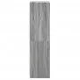 Aparador con puertas de vidrio gris Sonoma 35x37x142 cm de , Aparadores - Ref: Foro24-836439, Precio: 113,76 €, Descuento: %