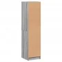 Aparador con puertas de vidrio gris Sonoma 35x37x142 cm de , Aparadores - Ref: Foro24-836439, Precio: 113,76 €, Descuento: %