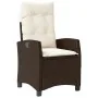 Set comedor de jardín 7 pzas con cojines ratán sintético marrón von , Gartensets - Ref: Foro24-3212778, Preis: 940,53 €, Raba...