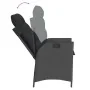 Set de comedor de jardín 7 pzas y cojines ratán sintético negro de , Conjuntos de jardín - Ref: Foro24-3213181, Precio: 1,00 ...