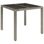 Set comedor de jardín 5 piezas con cojines ratán sintético gris de , Conjuntos de jardín - Ref: Foro24-3213078, Precio: 659,0...