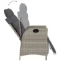 Set comedor de jardín 9 pzas cojines ratán sintético gris claro by , Garden sets - Ref: Foro24-3213363, Price: 1,00 €, Discou...