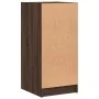 Armario auxiliar puertas de vidrio marrón roble 35x37x75,5 cm de , Aparadores - Ref: Foro24-836405, Precio: 50,37 €, Descuent...