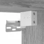 Mueble de pared puertas de vidrio gris Sonoma 102x37x35 cm by , Lockers and storage cabinets - Ref: Foro24-836516, Price: 84,...