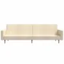 Sofá cama de 2 plazas tela color crema by , Sofas - Ref: Foro24-375730, Price: 258,25 €, Discount: %