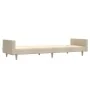 Sofá cama de 2 plazas tela color crema by , Sofas - Ref: Foro24-375730, Price: 258,25 €, Discount: %