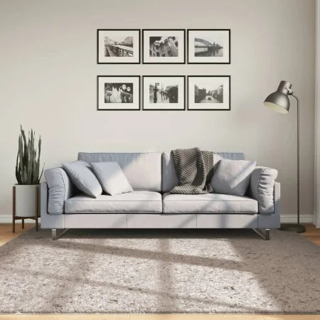 Alfombra peluda de pelo largo moderna PAMPLONA beige 200x200 cm von , Teppiche - Ref: Foro24-375216, Preis: 87,36 €, Rabatt: %