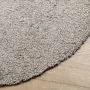 Alfombra peluda de pelo largo moderna PAMPLONA beige Ø 120 cm by , Rugs - Ref: Foro24-375223, Price: 32,09 €, Discount: %