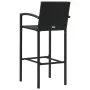 Muebles de bar jardín 3 pzas ratán sintético reposabrazos negro by , Garden sets - Ref: Foro24-3064805, Price: 318,65 €, Disc...