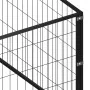 Perrera acero 9 m² negra by , Dog kennels and fences - Ref: Foro24-3082127, Price: 230,75 €, Discount: %