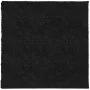 Alfombra peluda de pelo largo moderna PAMPLONA negra 200x200 cm by , Rugs - Ref: Foro24-375282, Price: 83,96 €, Discount: %