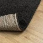 Alfombra peluda de pelo largo moderna PAMPLONA negra 200x200 cm by , Rugs - Ref: Foro24-375282, Price: 83,96 €, Discount: %