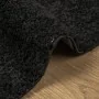 Alfombra peluda de pelo largo moderna PAMPLONA negra 200x200 cm by , Rugs - Ref: Foro24-375282, Price: 83,96 €, Discount: %