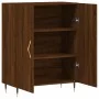 Aparador de madera de ingeniería marrón roble 69,5x34x90 cm de , Aparadores - Ref: Foro24-827707, Precio: 76,77 €, Descuento: %