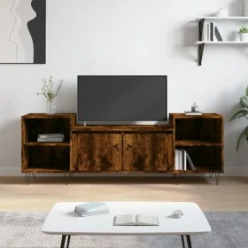 Mueble para TV madera contrachapada roble ahumado 160x35x55 cm von , TV-Möbel - Ref: Foro24-831345, Preis: 81,11 €, Rabatt: %