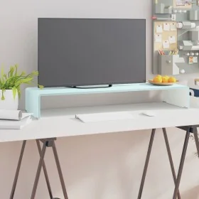 Mueble TV/Elevador de monitor cristal verde 90x30x13 cm von , TV-Möbel - Ref: Foro24-244146, Preis: 86,68 €, Rabatt: %