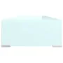 Mueble TV/Elevador de monitor cristal verde 70x30x13 cm by , TV Furniture - Ref: Foro24-244144, Price: 88,38 €, Discount: %