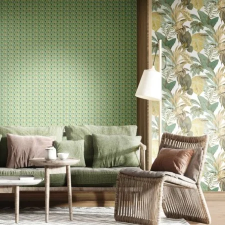 Noordwand Papel de pared Topchic Big Leaves verde y beige von , Bemaltes Papier - Ref: Foro24-440454, Preis: 45,06 €, Rabatt: %