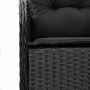 Set comedor de jardín 3 pzas con cojines ratán sintético negro von , Gartensets - Ref: Foro24-3211927, Preis: 277,85 €, Rabat...