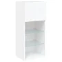 Mueble para TV con luces LED blanco 40,5x30x90 cm von , TV-Möbel - Ref: Foro24-837043, Preis: 71,21 €, Rabatt: %