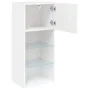 Mueble para TV con luces LED blanco 40,5x30x90 cm von , TV-Möbel - Ref: Foro24-837043, Preis: 71,21 €, Rabatt: %