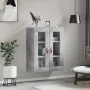 Armario de pared gris hormigón 69,5x34x90 cm de , Aparadores - Ref: Foro24-828456, Precio: 95,58 €, Descuento: %