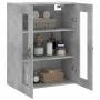 Armario de pared gris hormigón 69,5x34x90 cm de , Aparadores - Ref: Foro24-828456, Precio: 95,58 €, Descuento: %