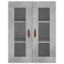 Armario de pared gris hormigón 69,5x34x90 cm de , Aparadores - Ref: Foro24-828456, Precio: 95,58 €, Descuento: %