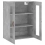 Armario de pared gris hormigón 69,5x34x90 cm de , Aparadores - Ref: Foro24-828456, Precio: 95,58 €, Descuento: %
