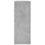 Armario de pared gris hormigón 69,5x34x90 cm de , Aparadores - Ref: Foro24-828456, Precio: 95,58 €, Descuento: %