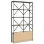 Estantería madera ingeniería y metal roble Sonoma 100x26x180 cm von , Bücherregale und Regale - Ref: Foro24-845427, Preis: 11...