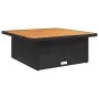 Set comedor de jardín 2 pzas con cojines ratán sintético negro de , Conjuntos de jardín - Ref: Foro24-3277379, Precio: 351,31...