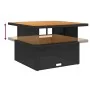 Set comedor de jardín 2 pzas con cojines ratán sintético negro de , Conjuntos de jardín - Ref: Foro24-3277379, Precio: 351,31...