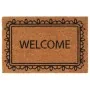 Felpudo de fibra de coco copetuda 40x60 cm by , Doormats - Ref: Foro24-155618, Price: 18,32 €, Discount: %