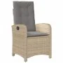 Set comedor de jardín 5 pzas con cojines ratán sintético beige de , Conjuntos de jardín - Ref: Foro24-3212392, Precio: 652,64...