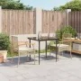 Set comedor de jardín 3 pzas con cojines ratán sintético beige de , Conjuntos de jardín - Ref: Foro24-3213624, Precio: 260,61...