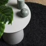Alfombra peluda de pelo largo moderna PAMPLONA negro Ø 120 cm by , Rugs - Ref: Foro24-375289, Price: 41,66 €, Discount: %