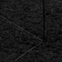 Alfombra peluda de pelo largo moderna PAMPLONA negro Ø 120 cm by , Rugs - Ref: Foro24-375289, Price: 41,66 €, Discount: %
