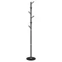 Perchero de hierro con recubrimiento en polvo negro 175 cm by , Hat and coat racks - Ref: Foro24-377103, Price: 46,11 €, Disc...