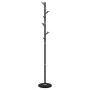 Perchero de hierro con recubrimiento en polvo negro 175 cm by , Hat and coat racks - Ref: Foro24-377103, Price: 46,11 €, Disc...