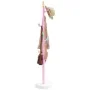 Perchero de hierro con recubrimiento en polvo rosa 172 cm von , Hut- und Garderobenständer - Ref: Foro24-377090, Preis: 45,68...
