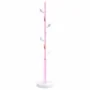 Perchero de hierro con recubrimiento en polvo rosa 172 cm von , Hut- und Garderobenständer - Ref: Foro24-377090, Preis: 45,68...