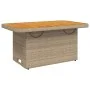 Set comedor de jardín 2 pzas con cojines ratán sintético beige von , Gartensets - Ref: Foro24-3277370, Preis: 296,40 €, Rabat...