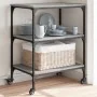 Carrito de cocina madera de ingeniería gris Sonoma 60x41x76 cm von , Küchen- und Speisewagen - Ref: Foro24-842304, Preis: 63,...